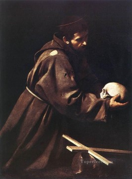  Francis1 Painting - St Francis1 Caravaggio